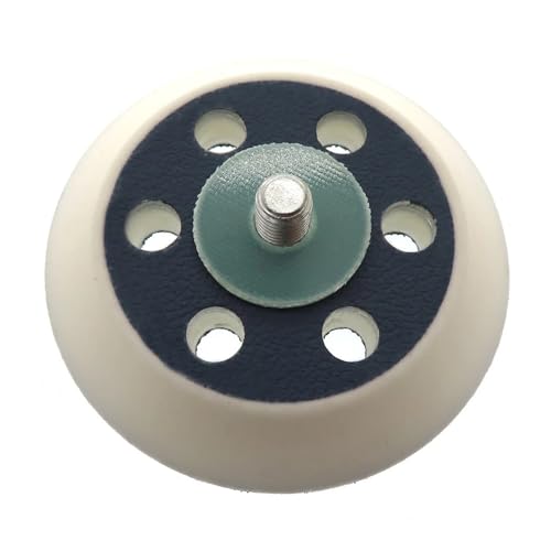 GYQAZSS 3 Inch 6-Hole Sanding Pad Sander Backing Plate 75mm 5/16-24 Thread for Hook & Loop Sanding Discs Polishing Grinding Rotary Tools