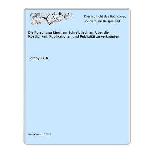 Die Forschung fängt am Schreibtisch an