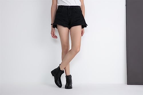 Jeossy Women's 9008 Ankle Boots Zipper Casual Fall Short Booties for Women4