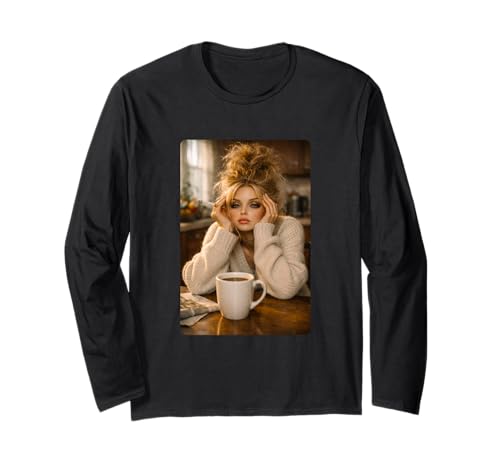 Blond Doll Smoking Aesthetic Art Coffee Time Morning Mood ����T�V���c