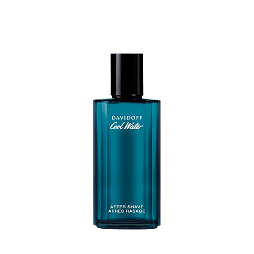 Davidoff COOL WATER MAN After Shave | Con fragancia de notas marinas y efectos calmantes para la piel | 75ml