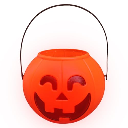 ハロウィン入れ物 Veasbuu トリックオアトリート バケツ,ハロウィン お菓子バスケット