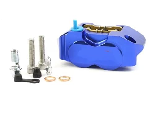 Levier et étrier de frein bleu pour Yamaha Aerox JOG BWS Zuma 50 RR avec plaquettes