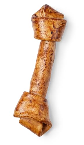 Image of Frankly Original Pet - Chicken Flavored Large Beef Bone for Dogs - High Protein Collegen Packed - Rawhide Free! - Made in The U.S.A. - 10-11 inch Bone (8013)