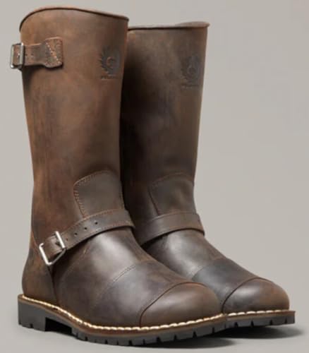 Belstaff Endurance Stivali da moto, marrone, 45
