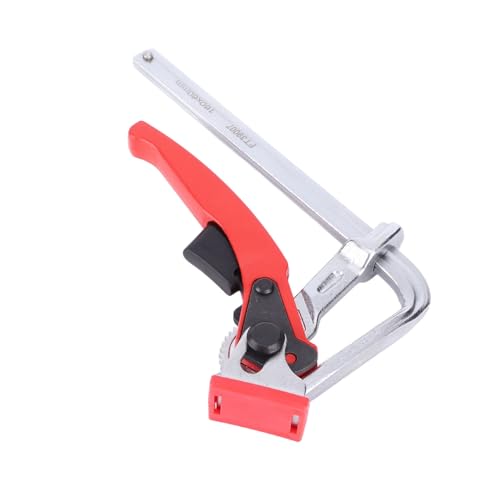 Ratcheting Clamp Woodworking Fixture with Aluminum Plate