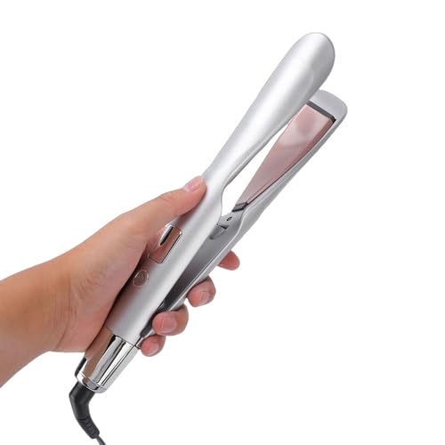 Plancha para cabello 2 en 1 con display digital miniatura 1