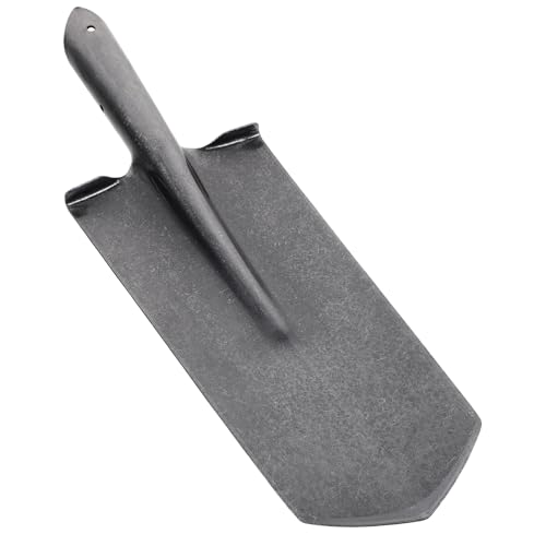 PartyKindom Pala de Metal para Jardinería y Excavación en Jardín Herramienta Manual de Acero al Manganeso Punta Estrecha para Plantas Uso Doméstico y Exterior Camping Senderismo