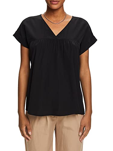 ESPRIT Damen 033ee1f308 Bluse, 001/Black, M