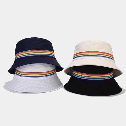 Image of Quanhaigou Bucket Hats Unisex Summer Travel Beach Fisherman Cap for Men Women Teens