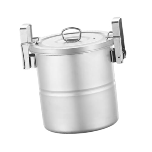 Yiju Camping Cooking Pot Outdoor Camp Pot Portable Hanging Pot Campfire Cookware Set, for 2 to 3 People