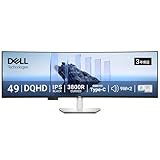 Dell U4924DW 49インチ 曲面USB-Cハブモニター(無輝点3年保証/デュアルQHD/IPS Black,非光沢/3800R曲面/DPx1,HDMIx2,USB Type-Cx1/内蔵スピーカー/有線Ethernet/Rec.709 100%,Display P3 98%,DCI-P3 98%/高さ調整,傾き)