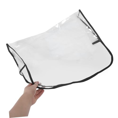 Housse de chaise de coiffure transparent lot de 2 protections imperméables - 5