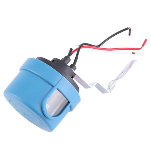 Fotocontrol de Alumbrado Público, Interruptor de Luces Exteriores, Sensor Resistente Al Agua con Alta Sensibilidad para Alumbrado Público, Autopista, Jardín, etc.