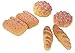 DIVISTAR 1/12 Puppenhaus-Zubehör, Miniatur-Brot-Set, 6-teilig DIVISTAR günstig Kaufen-DIVISTAR 1/12 Puppenhaus-Zubehör, Miniatur-Brot-Set, 6-teilig