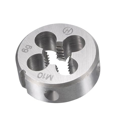 MACHSWON M10 x 1.5mm Metric Tap and Die Set - Machine Thread Screw Tap with Round Threading Die Kit for Thread Repair - Image 2