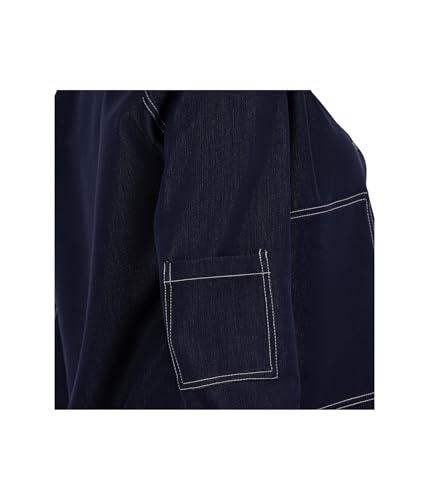 KUT from the Kloth Women's Jolene Jacket with Shirt Collar Big Patch Pocket4