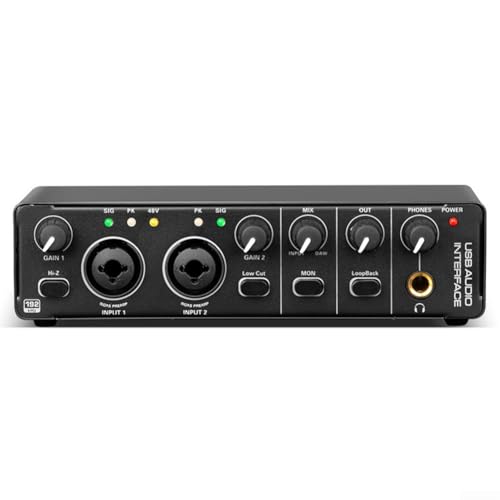 Multi Scenario Audio Interface 24bit 192Khz Sound Card for Recording and Live Streaming