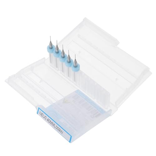 CHILDWEET 5pcs 0.4mm Drill Bits Extruder Nozzle Cleaner Kit for 3d Printer Printer Tool Kit Cleaning Bits Suitable for M