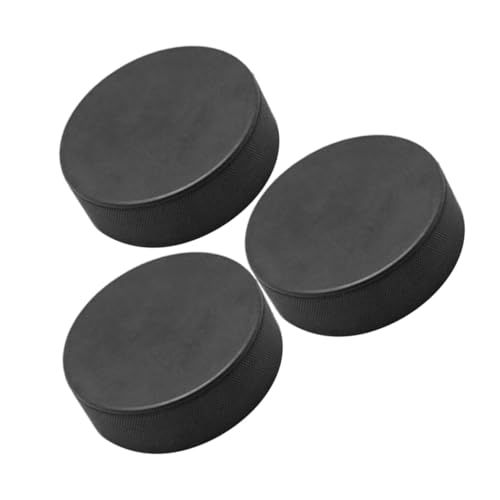 GALPADA 3Pcs Training Hockey Durable Ice Hockey Balls for Use Lightweight Low Friction Design for Smooth Play Sports Supply for Adults