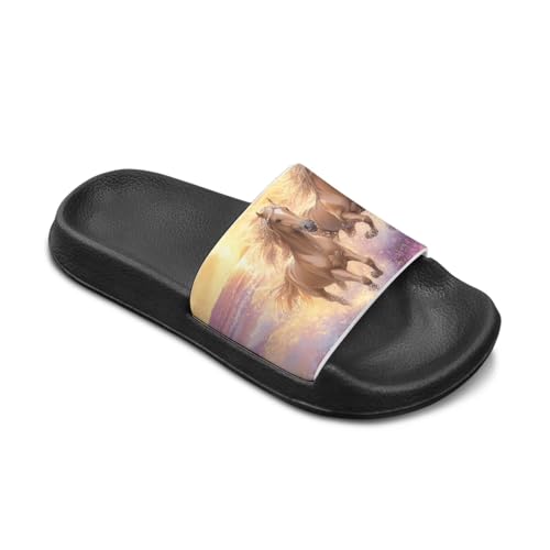 Unisex-Child Beach Slides Comfort Slide Sandals Slip Resistant Slippers for Indoor Outdoor Water Shoes Flip Flop2