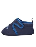 gefüttert mit Jersey Sterntaler Baby-Krabbelschuh, Baby Jungen Hausschuhe, Blau (Marine 300), 23/24 EU (18-24 months Baby UK)