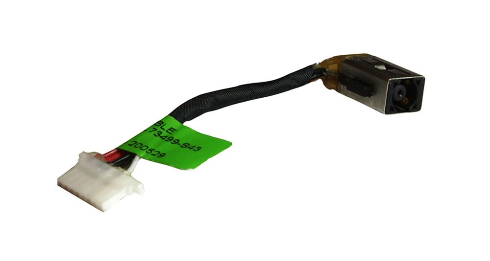 Conector de alimentación Power4Laptops con cable compatible con portátil HP ProBook 11 G3 2
