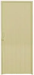 Porta Sanfonada PVC Polifort 210cmx60cm Bege