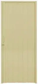 Porta Sanfonada PVC Polifort 210cmx60cm Bege