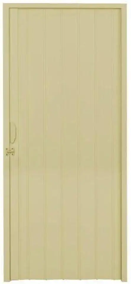 Porta Sanfonada PVC Polifort 210cmx60cm Bege