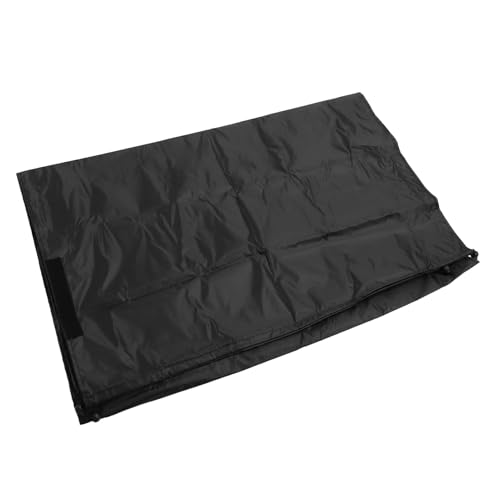 Piscina Solar Carrete Solar Cubierta Impermeable Manta Resistente a los Rayos para Piscinas Tamaño Universal (Black)