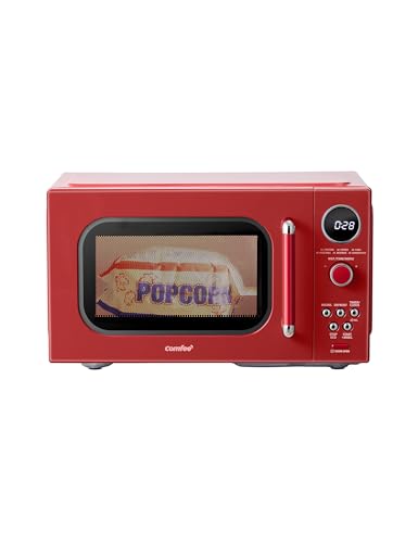 COMFEE Retro Ovens, Small 9 Preset Programs, 0.9 cu.ft Countertop Compact...
