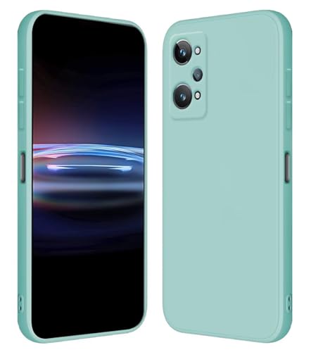 RankOne Funda para Realme GT2 / GT Neo2 / GT Neo 3T (6.62' Inches) Carcasa de Silicona de TPU Suave - Cian Claro