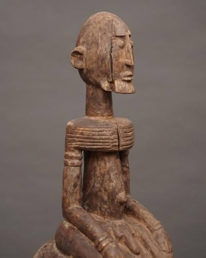 希少アフリカアンティーク ドゴン族 木彫りペンダントトップ1999年マリ共和国 希少アフリカアンティーク ドゴン族 木彫りペンダントトップ1999