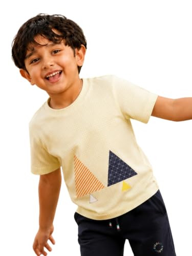 Image of Pilolo Kids Soft Cotton Lycra Pocket T-Shirt for Boy's