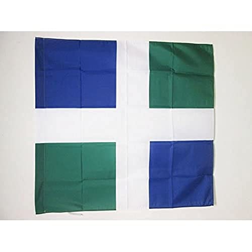 AZ FLAG French Empire Infantry Regiment La Marine 1635-1793 Flag 3' x 3' for a pole, Army of France flags 90 x 90 cm