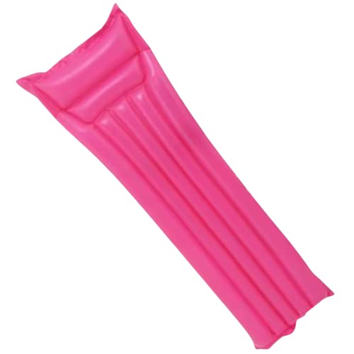 Colchao Inflável Boia Colchão Bronzeador De Ar Boias Bronzeador De Solteiro Piscina Praia Água Colorido Azul Rosa Amarelo Verde