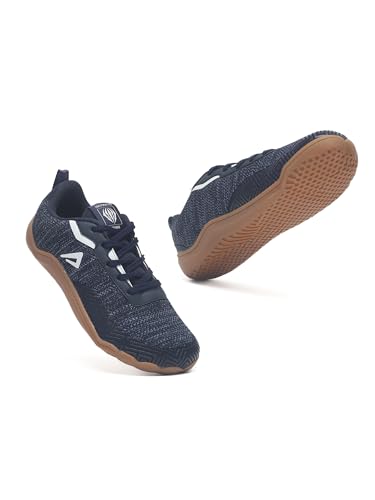 Impakto Core Step Barefoot Shoes for Men | Lightweight & Breathable Shoes for Training, Running, Workout & Yoga | Minimalist Zero-Drop for Natural Movement | Anti-Skid & Rubber Sole