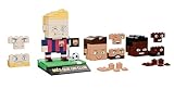 Neko Brands Licencia Oficial FC Barcelona Jugador con Partes Intercambiables. Set de Construcción con 210 Piezas. Regalo para Niños y Niñas de 7 Años o Más.