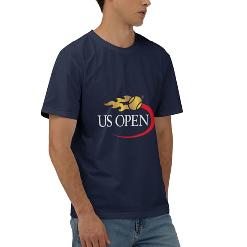 Us Open Tennis Men's Short Sleeve Tees, Moisture Wicking, Odor Protection T-Shirt2
