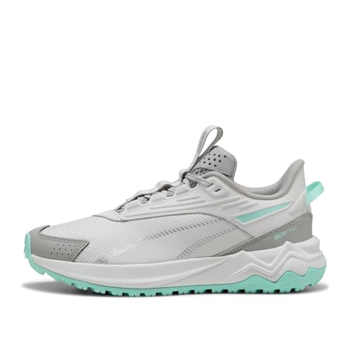 Puma Tenis Unisex Extend Lite TrailRoad para Correr, Pluma Gris Menta derretida, 43 EU