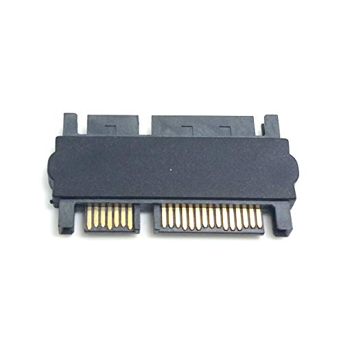 HDMIHOME 3.5 & 2.5inch SATA 22Pin 7+15 Male to SATA 22P 7+15 Male Extension convertor Straight Adapter