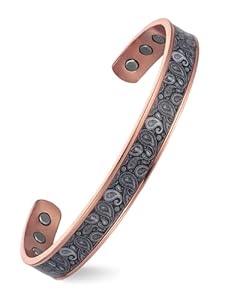 MagEnergy Kupferarmband CBG514 Paisley Magnetisch