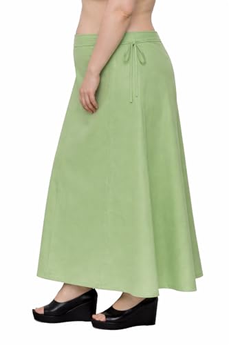 Image of CITIX Pure Cotton Petticoat for Woman Saree | Adujastable Drawstring Waist
