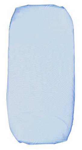 Andy & Helen 002 - Sábana Bajera para Cuna con Esquinas elásticas, Color Azul