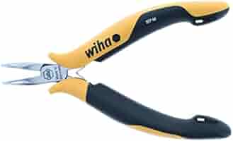 Wiha 32744 45-Degree Snipe Nose ESD Safe Pliers - Needle