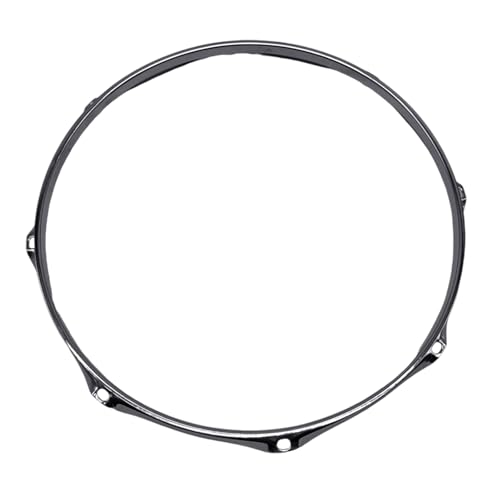Anti Corrosions Silver Plated Drum Hoop Projection for 12 16 Inch Drum Assemblies Quickly Install Drum Hardware