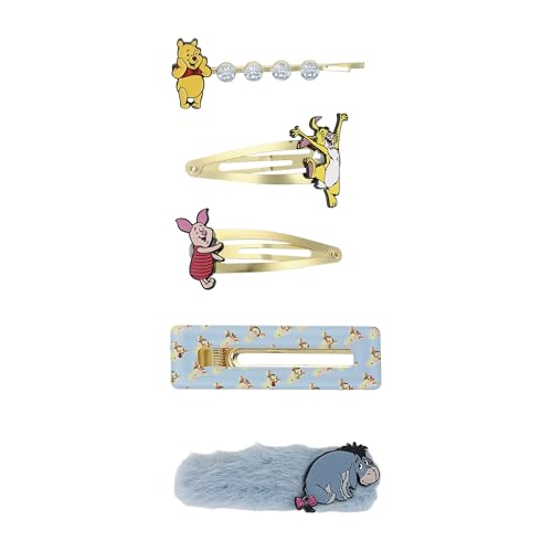Set de 5 Pinzas para Cabello Personajes Winnie the Pooh miniatura 1