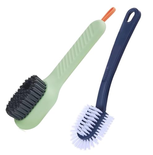 TCCO Shoe Brush with Soap Dispenser & 360-degree Five-Sided ...