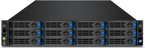 Image of TrueNAS Mini R - Rackmount ZFS Storage Server with 12 Drive Bays, 32GB RAM, Eight Core CPU, Dual 1 /10 Gigabit Network (Diskless)